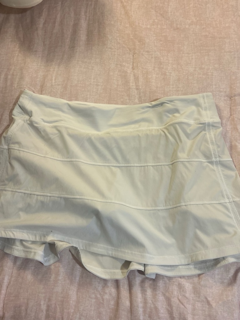 lululemon athletica Cream Performance Skort